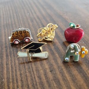 Vintage Teacher Pins